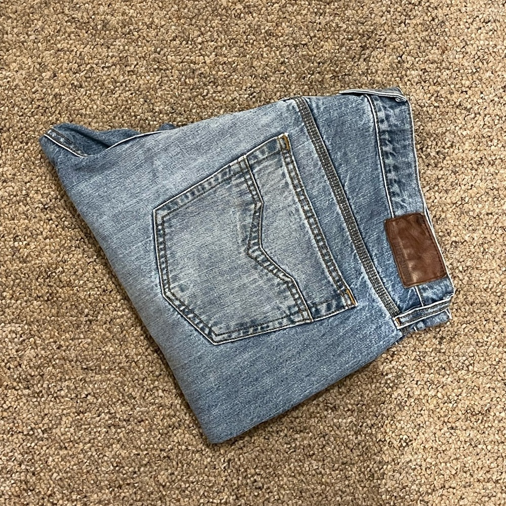 Harley Davidson Straight Leg/100% Cotton Jeans. Size 42/31.